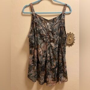 Avenue Sheer Tank Top